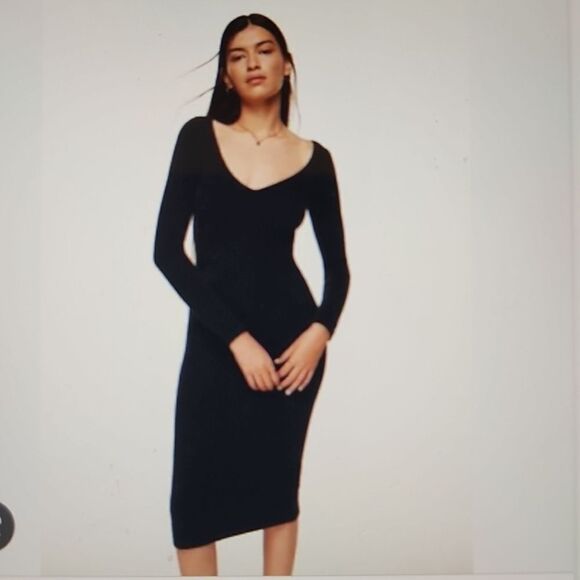 Aritzia Wilfred free hush knit dress size  small - Picture 1 of 8